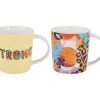 Kasey Rainbow Be Fierce Mug Set Of 2 380ML Strong Gift Boxed -Maxwell & Williams Shop dx1284