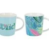 Kasey Rainbow Be Fierce Mug Set Of 2 380ML Wild Gift Boxed 2 Kasey Rainbow Be Fierce Mug Set Of 2 380ML Wild Gift Boxed -Maxwell & Williams Shop dx1285
