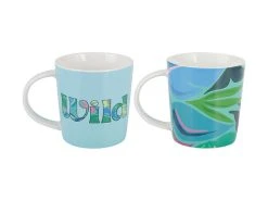 Kasey Rainbow Be Fierce Mug Set Of 2 380ML Wild Gift Boxed 7 Kasey Rainbow Be Fierce Mug Set Of 2 380ML Wild Gift Boxed -Maxwell & Williams Shop dx1285 side
