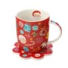 Kasey Rainbow Sparkly Season Mug 350ML & Coaster Set Red Gift Boxed 1 Kasey Rainbow Sparkly Season Mug 350ML & Coaster Set Red Gift Boxed -Maxwell & Williams Shop dx1297