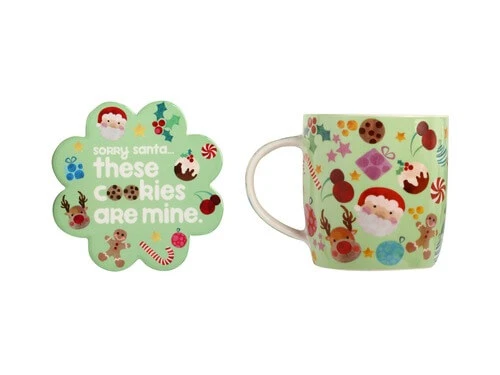Kasey Rainbow Sparkly Season Mug 350ML & Coaster Set Light Green Gift Boxed 5 Kasey Rainbow Sparkly Season Mug 350ML & Coaster Set Light Green Gift Boxed - Image 3