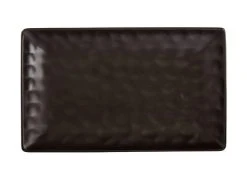 Gravity Rectangular Platter 39x24cm Black Gift Boxed