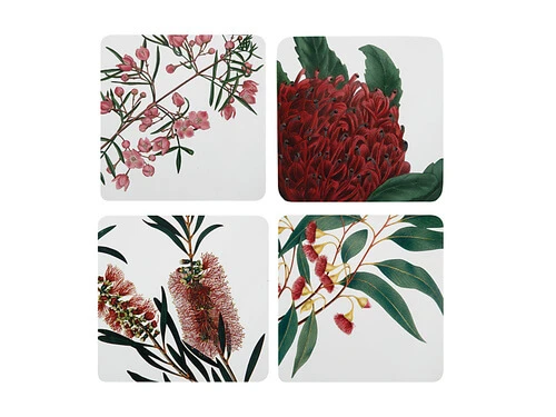 Royal Botanic Gardens Cork Back Coaster 10.5cm Set Of 4 Gift Boxed 3 Royal Botanic Gardens Cork Back Coaster 10.5cm Set Of 4 Gift Boxed