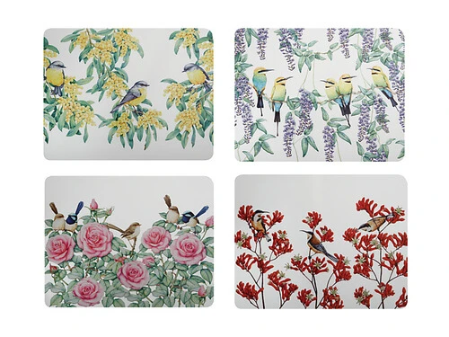 Royal Botanic Gardens - Garden Friends Cork Back Placemat 34x26.5cm Set Of 4 Gift Boxed 3 Royal Botanic Gardens - Garden Friends Cork Back Placemat 34x26.5cm Set Of 4 Gift Boxed