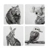 Marini Ferlazzo Animals Of Australia Cork Back Coaster 10.5cm Set Of 4 Gift Boxed -Maxwell & Williams Shop gi0131