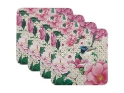 Sumeria Cork Back Coaster 10.5cm Set Of 4 Gift Boxed