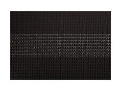 Table Accents Woven Lurex Placemat 45x30cm Black -Maxwell & Williams Shop gi0154 2