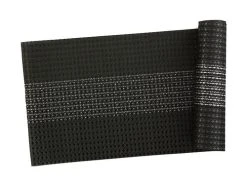 Table Accents Woven Lurex Runner 30x150cm Black