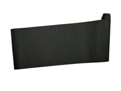 Table Accents Leather Look Alligator Runner 30x150cm Black