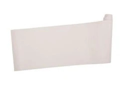 Table Accents Leather Look Cowhide Runner 30x150cm Ivory