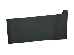 Table Accents Leather Look Cowhide Runner 30x150cm Charcoal