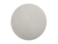 Table Accents Round Placemat 38cm White