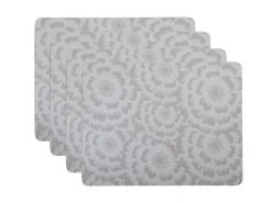 Gerbera Cork Back Placemat 34x26.5cm Set Of 4 Gift Boxed