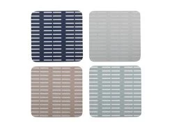 Halsie Cork Back Coaster 10.5cm Set Of 4 Assorted Gift Boxed