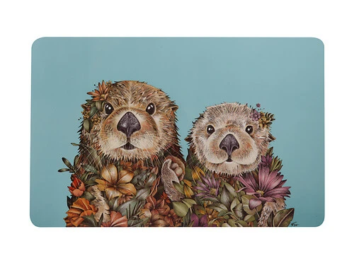 Marini Ferlazzo Wild Planet Placemat 43.5x28.5cm Sea Otters 3 Marini Ferlazzo Wild Planet Placemat 43.5x28.5cm Sea Otters