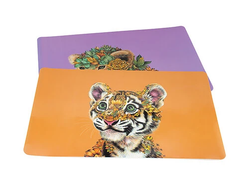 Marini Ferlazzo Wild Planet Placemat 43.5x28.5cm Tiger 4 Marini Ferlazzo Wild Planet Placemat 43.5x28.5cm Tiger - Image 2