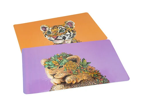 Marini Ferlazzo Wild Planet Placemat 43.5x28.5cm Lion 4 Marini Ferlazzo Wild Planet Placemat 43.5x28.5cm Lion - Image 2