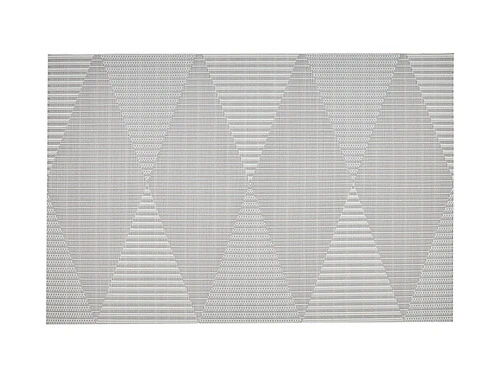 Table Accents Placemat 45x30cm Diamond Grey White 3 Table Accents Placemat 45x30cm Diamond Grey White