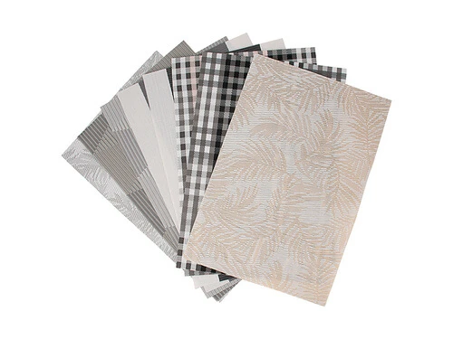 Table Accents Placemat 45x30cm Frond Gold White 4 Table Accents Placemat 45x30cm Frond Gold White - Image 2