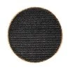 Table Accents Placemat 38cm Round Black Natural -Maxwell & Williams Shop gi0375