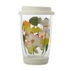 Royal Botanic Gardens Victoria Lotus Double Wall Glass Mug 380ML White Gift Boxed -Maxwell & Williams Shop gu0044