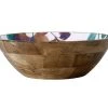 Samba Mango Wood Serving Bowl Enamel Finish 34cm 2 Samba Mango Wood Serving Bowl Enamel Finish 34cm -Maxwell & Williams Shop gx0197