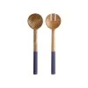 Mezze Salad Servers Mango Wood 31cm Denim 2 Mezze Salad Servers Mango Wood 31cm Denim -Maxwell & Williams Shop gx0500