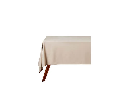Cotton Classics Rectangular Tablecloth 230x150cm Pebble 3 Cotton Classics Rectangular Tablecloth 230x150cm Pebble