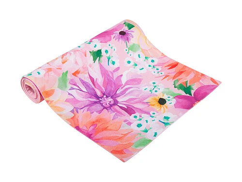 Teas & C's Dahlia Daze Cotton Runner 150x33cm Pink 3 Teas & C's Dahlia Daze Cotton Runner 150x33cm Pink