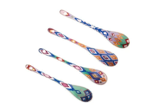 Teas & C's Zanzibar Teaspoon Set Of 4 Gift Boxed 3 Teas & C's Zanzibar Teaspoon Set Of 4 Gift Boxed