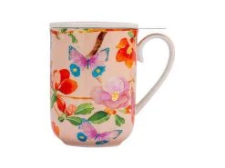 Gabby Malpas Posey Mug With Infuser 340ML Japonica Joy Gift Boxed 7 Gabby Malpas Posey Mug With Infuser 340ML Japonica Joy Gift Boxed -Maxwell & Williams Shop hv0320 a1