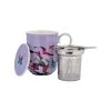 Gabby Malpas Posey Mug With Infuser 340ML Perennial Penstemons Gift Boxed 1 Gabby Malpas Posey Mug With Infuser 340ML Perennial Penstemons Gift Boxed -Maxwell & Williams Shop hv0321