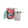 Gabby Malpas Posey Mug With Infuser 340ML Camellia Dreams Gift Boxed 1 Gabby Malpas Posey Mug With Infuser 340ML Camellia Dreams Gift Boxed -Maxwell & Williams Shop hv0322