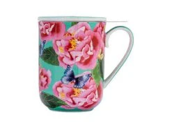Gabby Malpas Posey Mug With Infuser 340ML Camellia Dreams Gift Boxed 7 Gabby Malpas Posey Mug With Infuser 340ML Camellia Dreams Gift Boxed -Maxwell & Williams Shop hv0322 a1