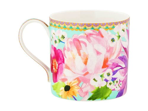 Teas & C's Dahlia Daze Mug 430ML Sky Gift Boxed 5 Teas & C's Dahlia Daze Mug 430ML Sky Gift Boxed - Image 3