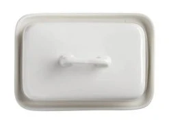 Epicurious Butter Dish White Gift Boxed 7 Epicurious Butter Dish White Gift Boxed -Maxwell & Williams Shop ia0102 top