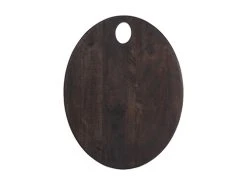Graze Oval Serving Board Black 47x37x2cm
