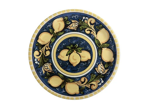 Ceramica Salerno Round Platter 31cm Lemons 3 Ceramica Salerno Round Platter 31cm Lemons