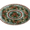 Ceramica Salerno Oval Platter 40x26cm Pomegranates 1 Ceramica Salerno Oval Platter 40x26cm Pomegranates -Maxwell & Williams Shop jl0058