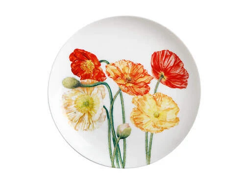 Katherine Castle Floriade Plate 20cm Poppies Gift Boxed 4 Katherine Castle Floriade Plate 20cm Poppies Gift Boxed - Image 2