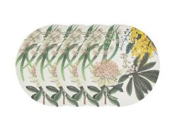 The Blck Pen Golden Summer Bamboo Plate 27cm Set Of 4