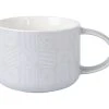 Crest Jumbo Mug 500ML Grey 2 Crest Jumbo Mug 500ML Grey -Maxwell & Williams Shop kl0274