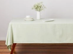 Cotton Classics Rectangular Tablecloth 230x150cm Sage 7 Cotton Classics Rectangular Tablecloth 230x150cm Sage -Maxwell & Williams Shop maxwell williams cottonclassics tablecloth sage 800x600