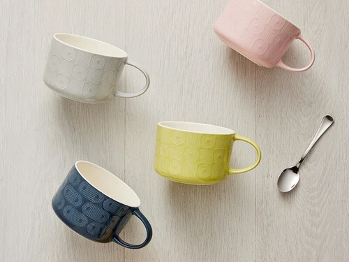 Crest Jumbo Mug 500ML Grey 4 Crest Jumbo Mug 500ML Grey - Image 2