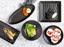 Gravity Square Platter 35cm Black Gift Boxed 6 Gravity Square Platter 35cm Black Gift Boxed -Maxwell & Williams Shop maxwell williams gravity serveware 1