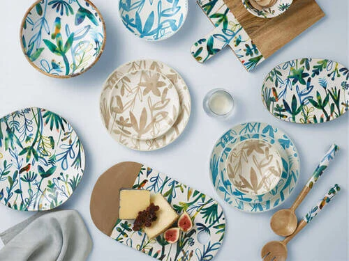 Marc Martin Dusk Side Plate 20cm Blue 4 Marc Martin Dusk Side Plate 20cm Blue - Image 2