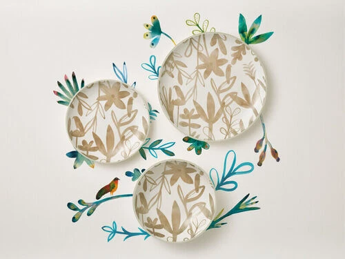 Marc Martin Dusk Dinner Plate 26.5cm Taupe 4 Marc Martin Dusk Dinner Plate 26.5cm Taupe - Image 2