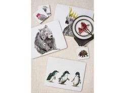 Marini Ferlazzo Birds Of Australia Cork Back Coaster 10.5cm Set Of 4 Gift Boxed 5 Marini Ferlazzo Birds Of Australia Cork Back Coaster 10.5cm Set Of 4 Gift Boxed -Maxwell & Williams Shop maxwell williams marini ferlazzo mdf placemats coasters 1