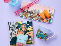 Megan McKean Cities Rectangle Plate 25x12cm Los Angeles Gift Boxed 6 Megan McKean Cities Rectangle Plate 25x12cm Los Angeles Gift Boxed -Maxwell & Williams Shop maxwell williams megan mckean cities 01 sep28 1 2