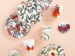 Royal Botanic Gardens Ceramic Round Trivet 20cm Boronia 5 Royal Botanic Gardens Ceramic Round Trivet 20cm Boronia -Maxwell & Williams Shop maxwell williams royal botanic gardens victoria tableware 2 5